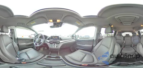 2018 Honda Odyssey Ex-L z USA, uszkodzony, nr VIN 5FNRL6H75JB036479